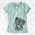 Aviator Dudley Danger the Pug - Women's V-neck Shirt