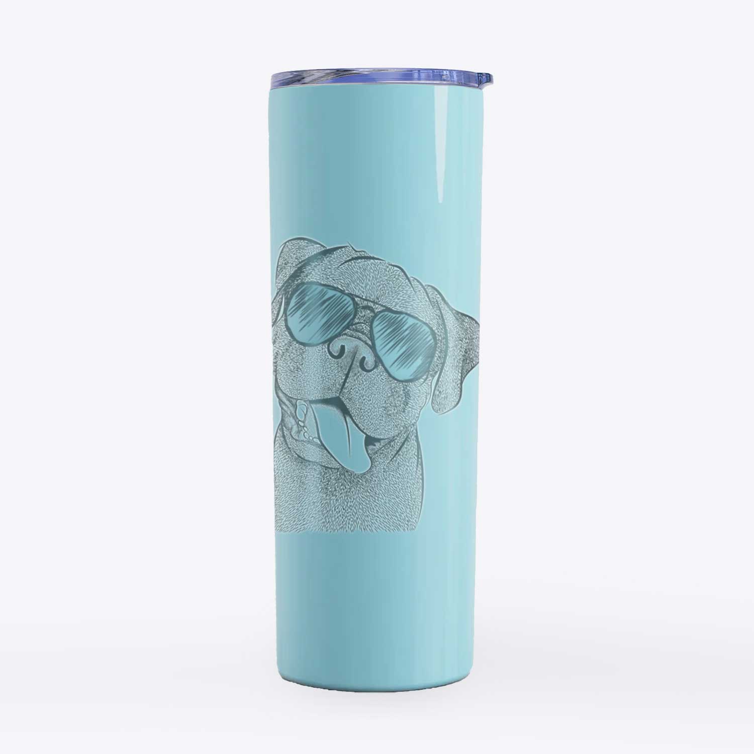 Dudley Danger the Pug - 20oz Skinny Tumbler