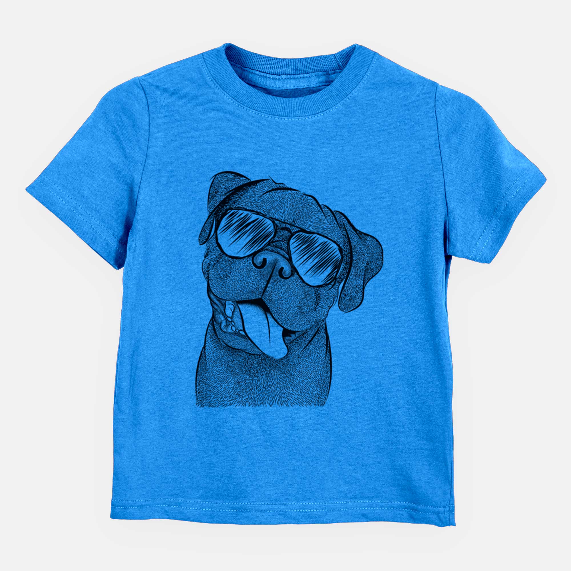 Aviator Dudley Danger the Pug - Kids/Youth/Toddler Shirt