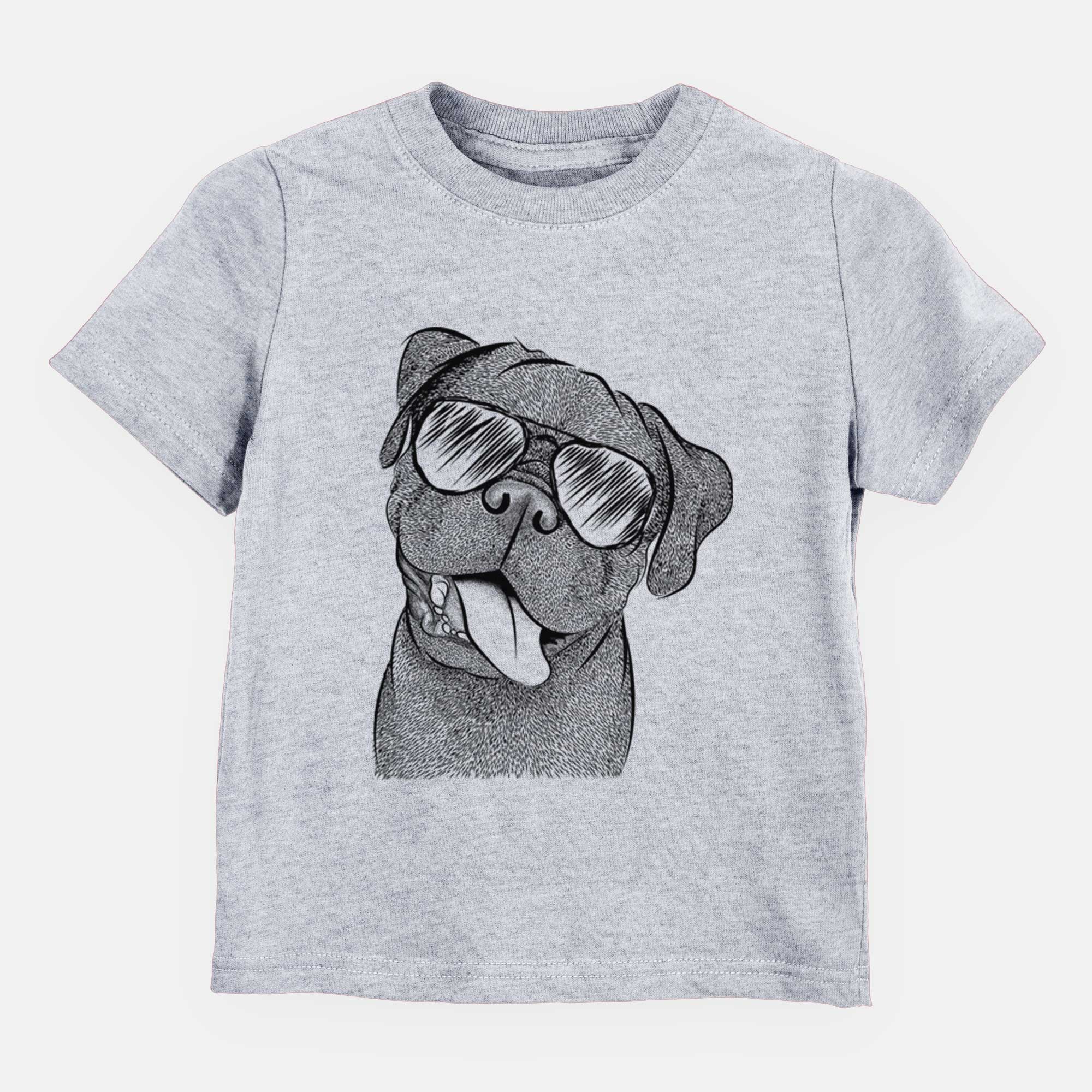 Aviator Dudley Danger the Pug - Kids/Youth/Toddler Shirt