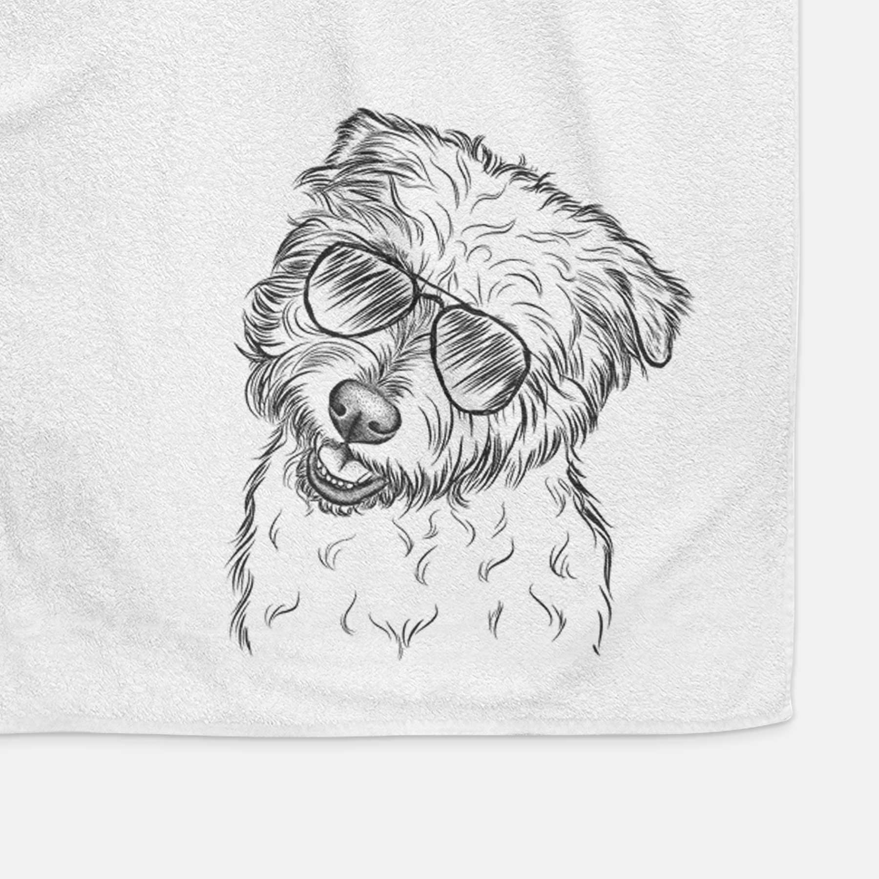 Duffy the Glen of Imaal Terrier Decorative Hand Towel