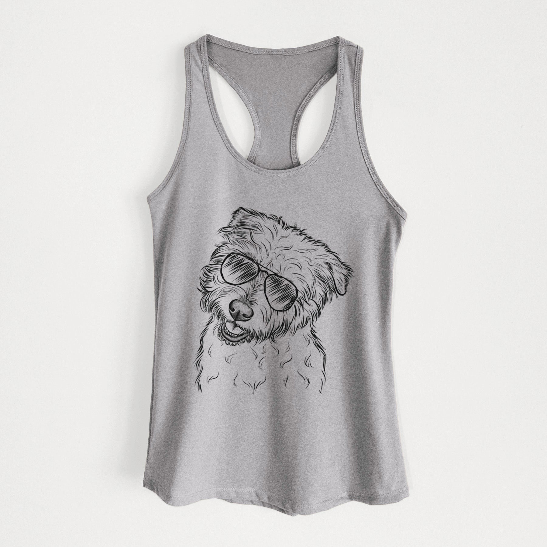 Duffy the Glen of Imaal Terrier - Women's Racerback Tanktop