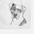 Duke the American Staffordshire Terrier Mix Decorative Hand Towel