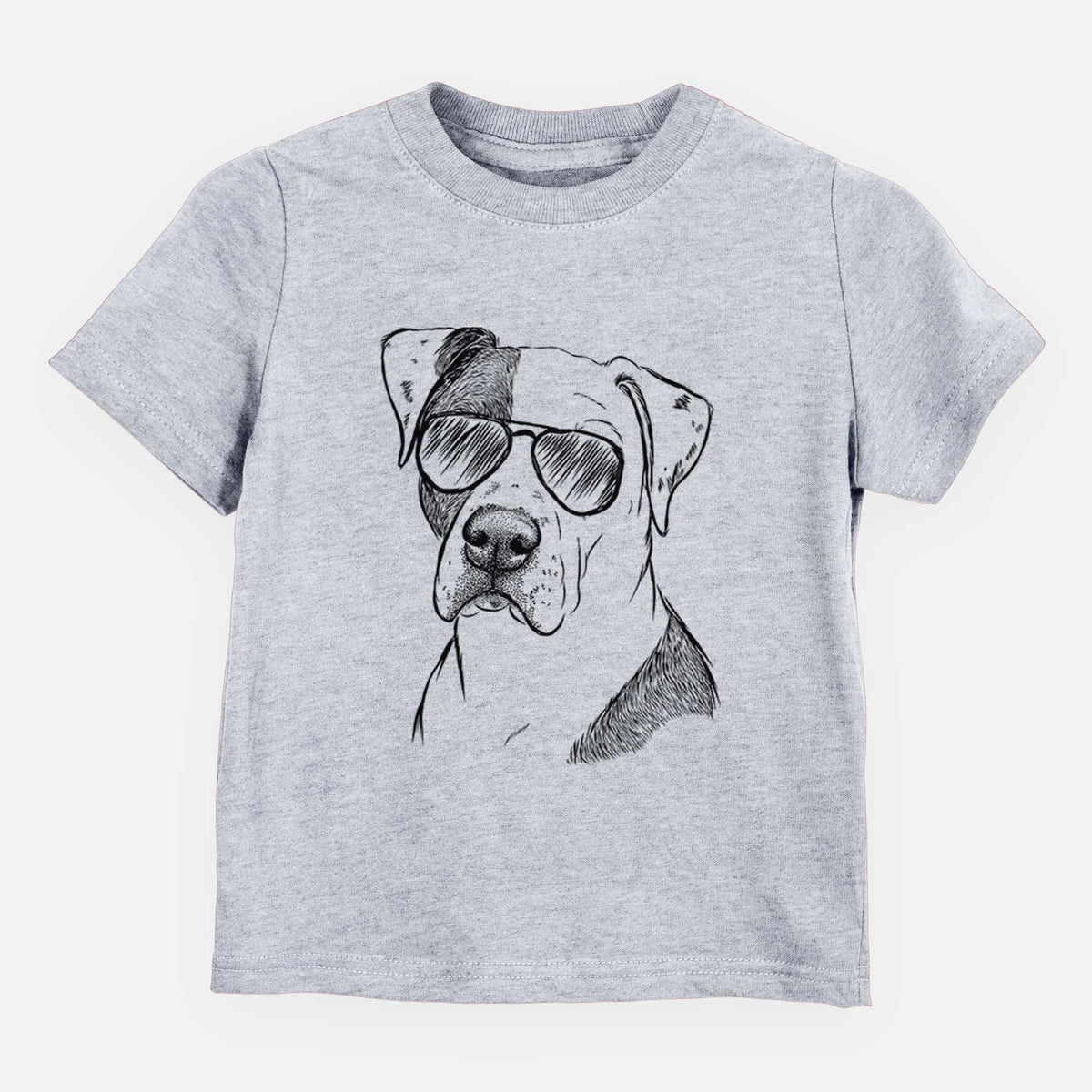 Aviator Duke the American Staffordshire Terrier Mix - Kids/Youth/Toddler Shirt