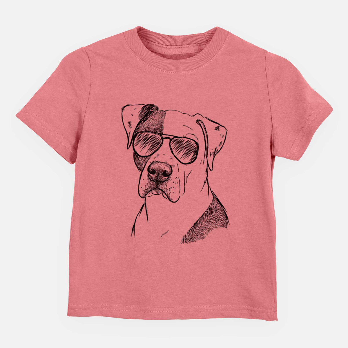 Aviator Duke the American Staffordshire Terrier Mix - Kids/Youth/Toddler Shirt