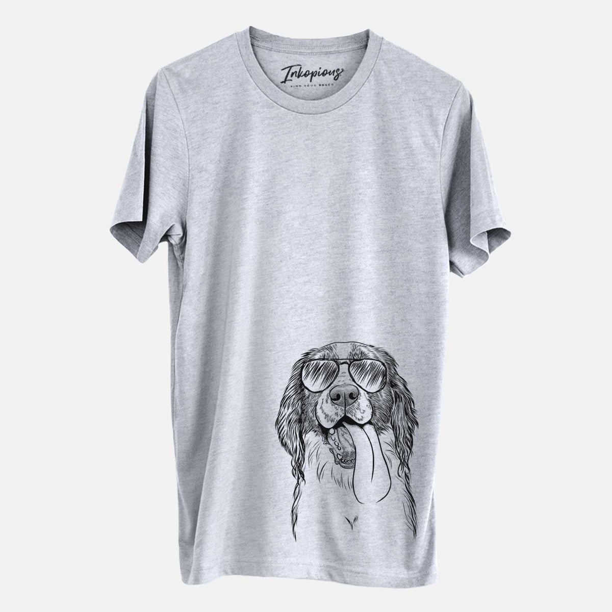 Aviator Duke the English Springer Spaniel - Unisex Crewneck