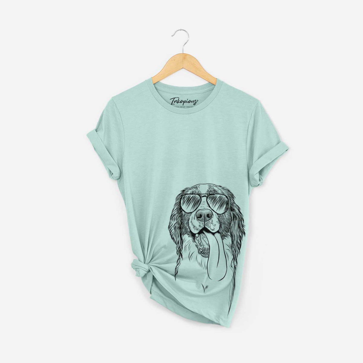 Duke the English Springer Spaniel - Bella Canvas Unisex Crewneck