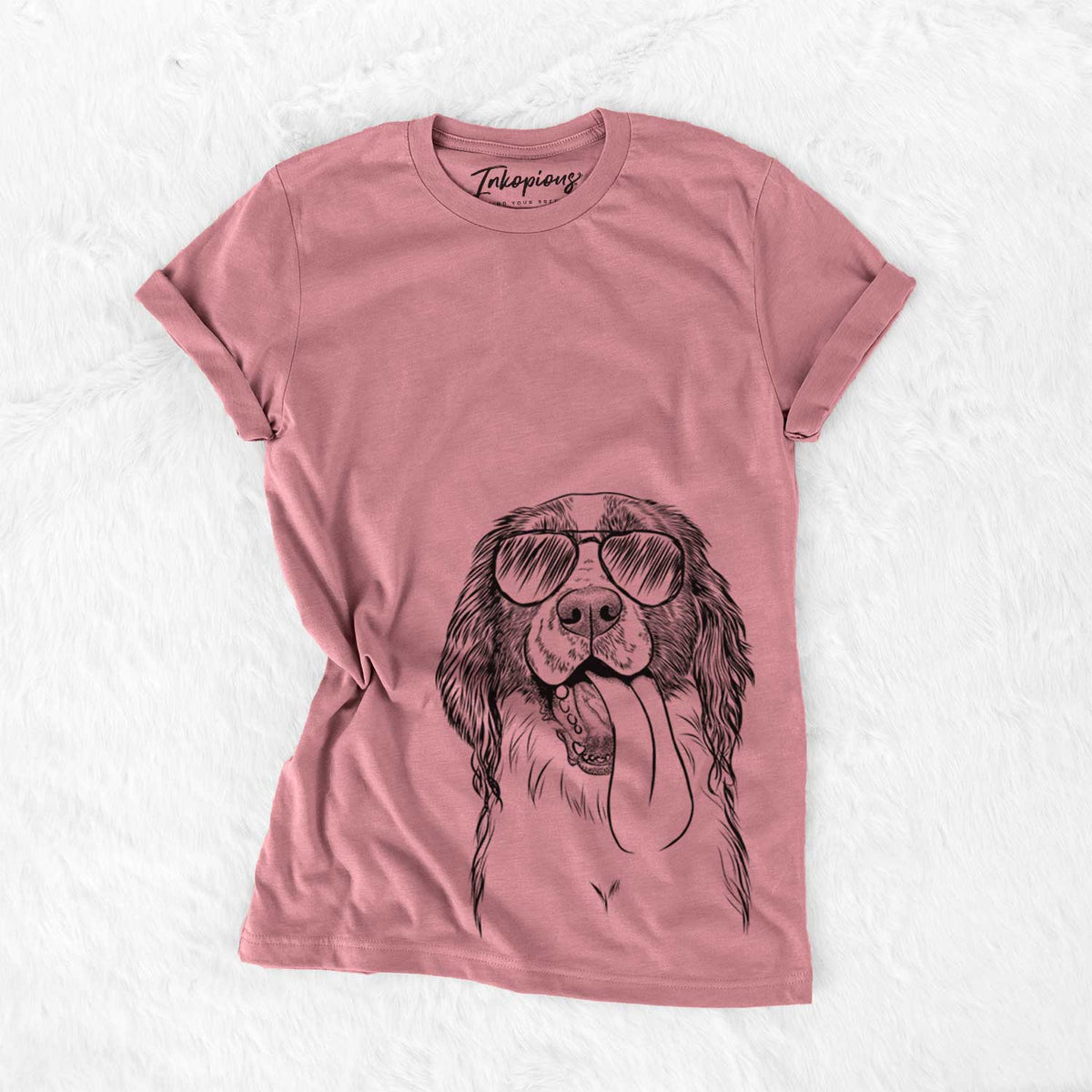 Aviator Duke the English Springer Spaniel - Unisex Crewneck