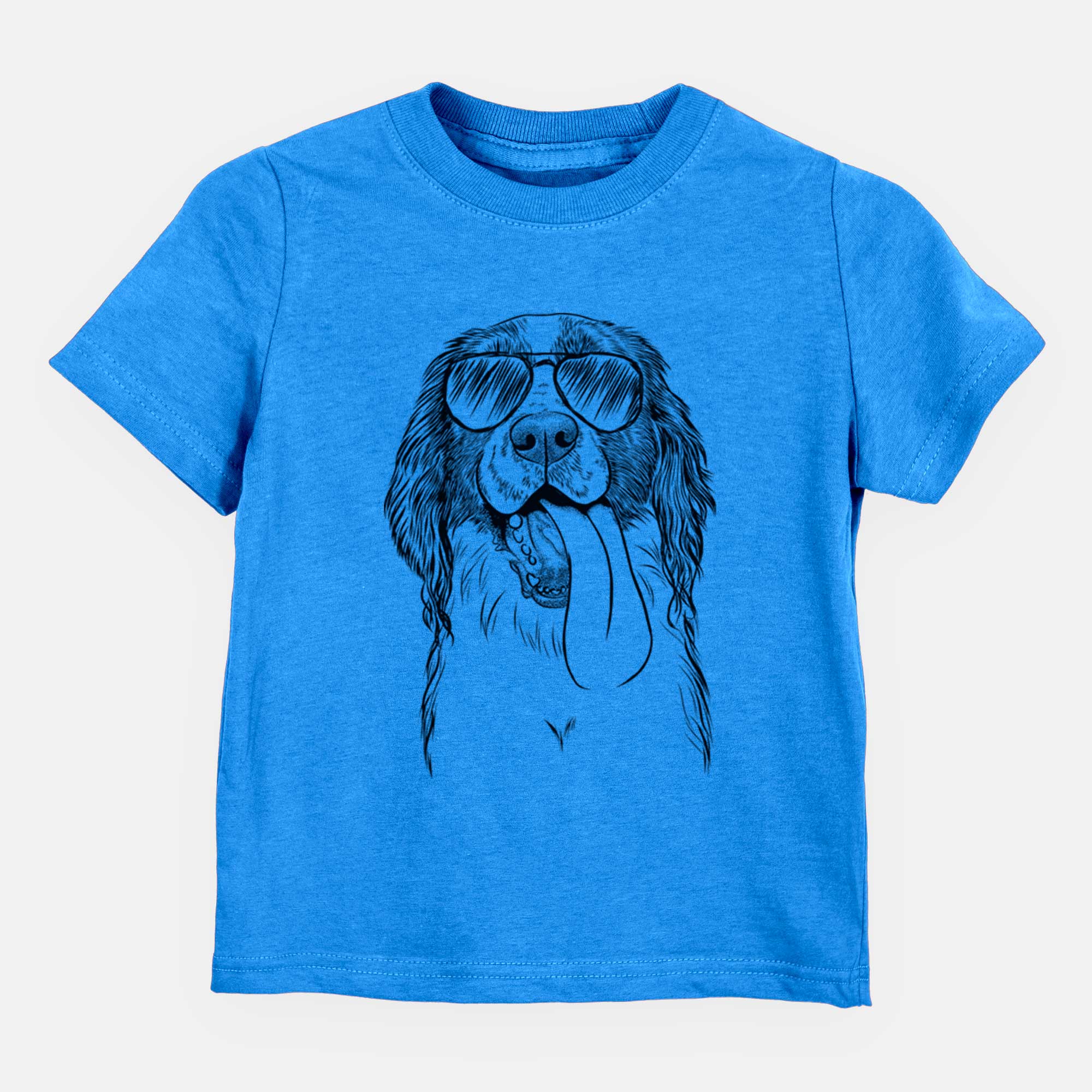 Aviator Duke the English Springer Spaniel - Kids/Youth/Toddler Shirt