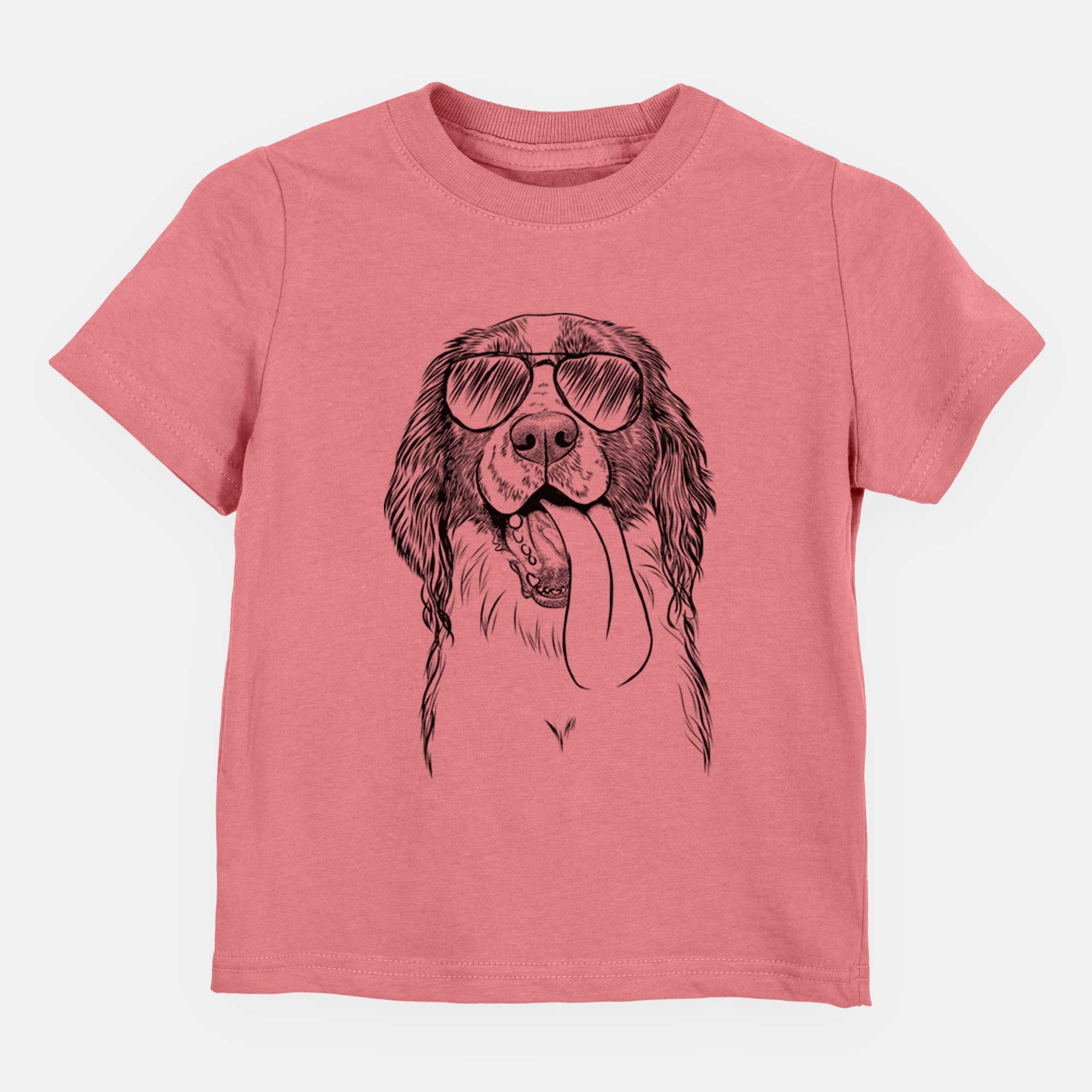 Aviator Duke the English Springer Spaniel - Kids/Youth/Toddler Shirt