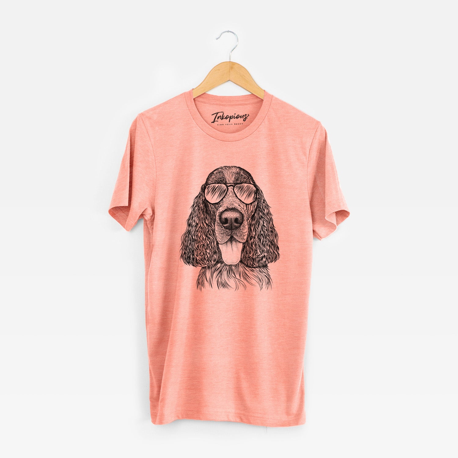 Aviator Duke the English Springer Spaniel - Unisex Crewneck