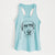 Duke the Yellow Lab - Women's Racerback Tanktop