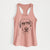 Duke the Yellow Lab - Women's Racerback Tanktop