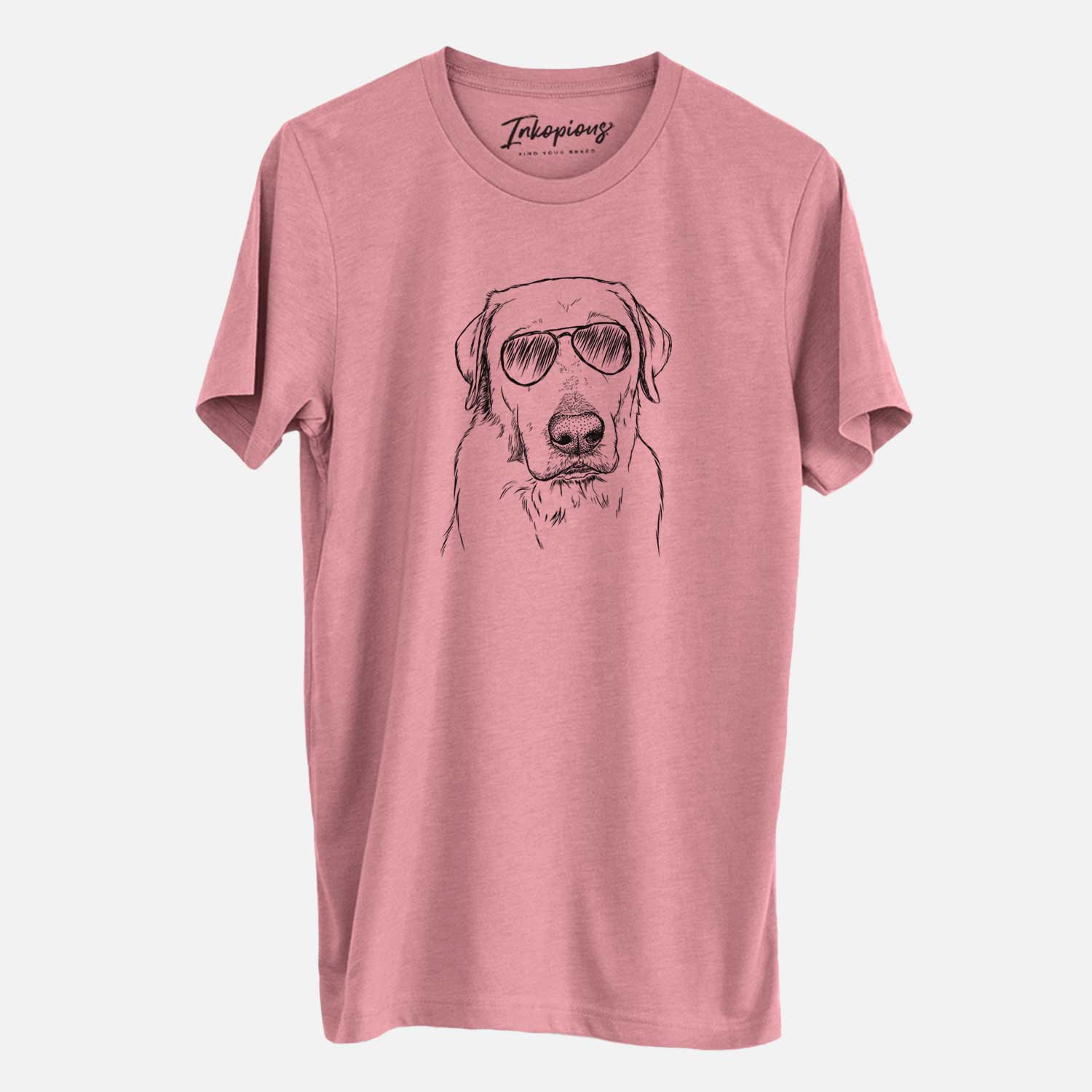 Aviator Duke the Yellow Lab - Unisex Crewneck