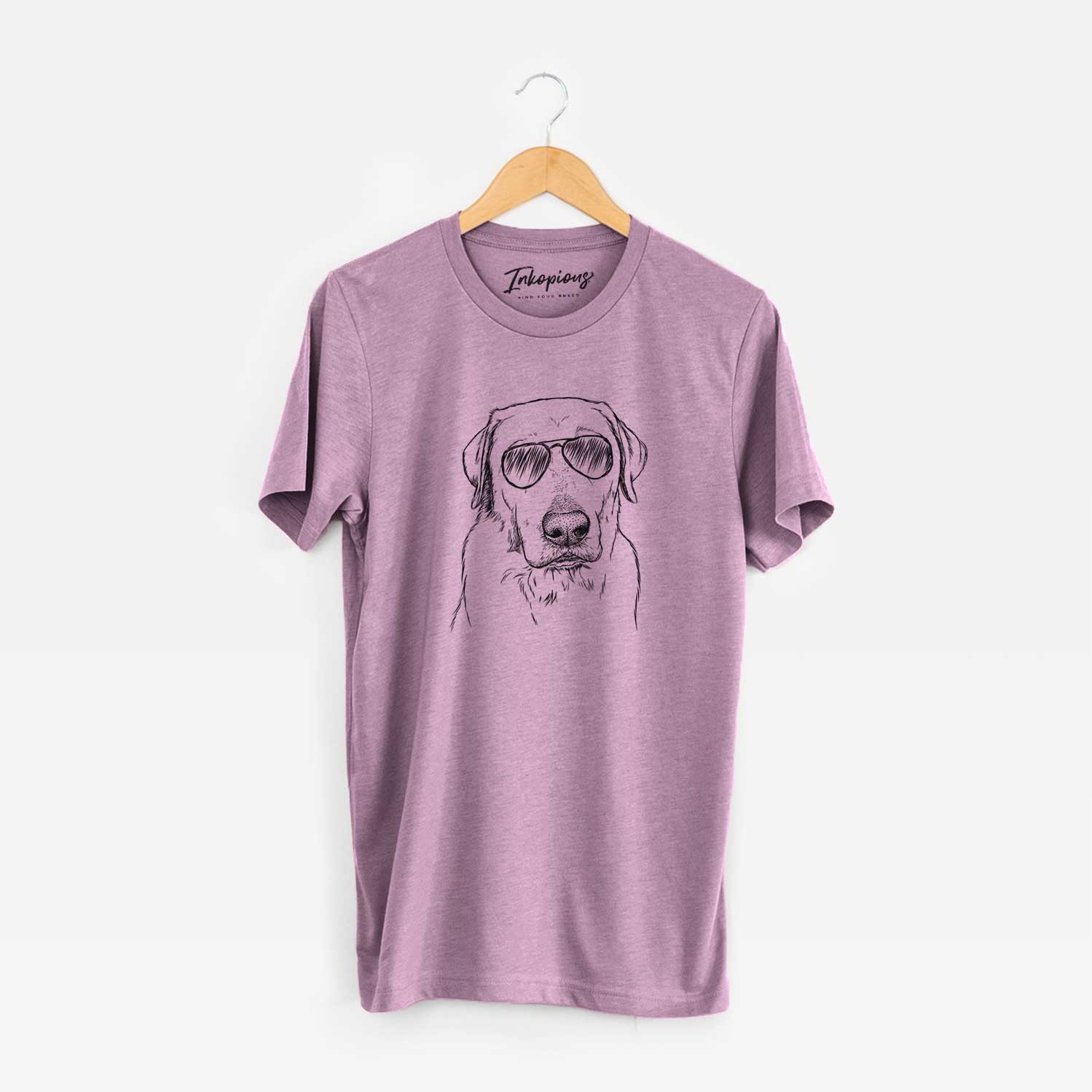 Aviator Duke the Yellow Lab - Unisex Crewneck