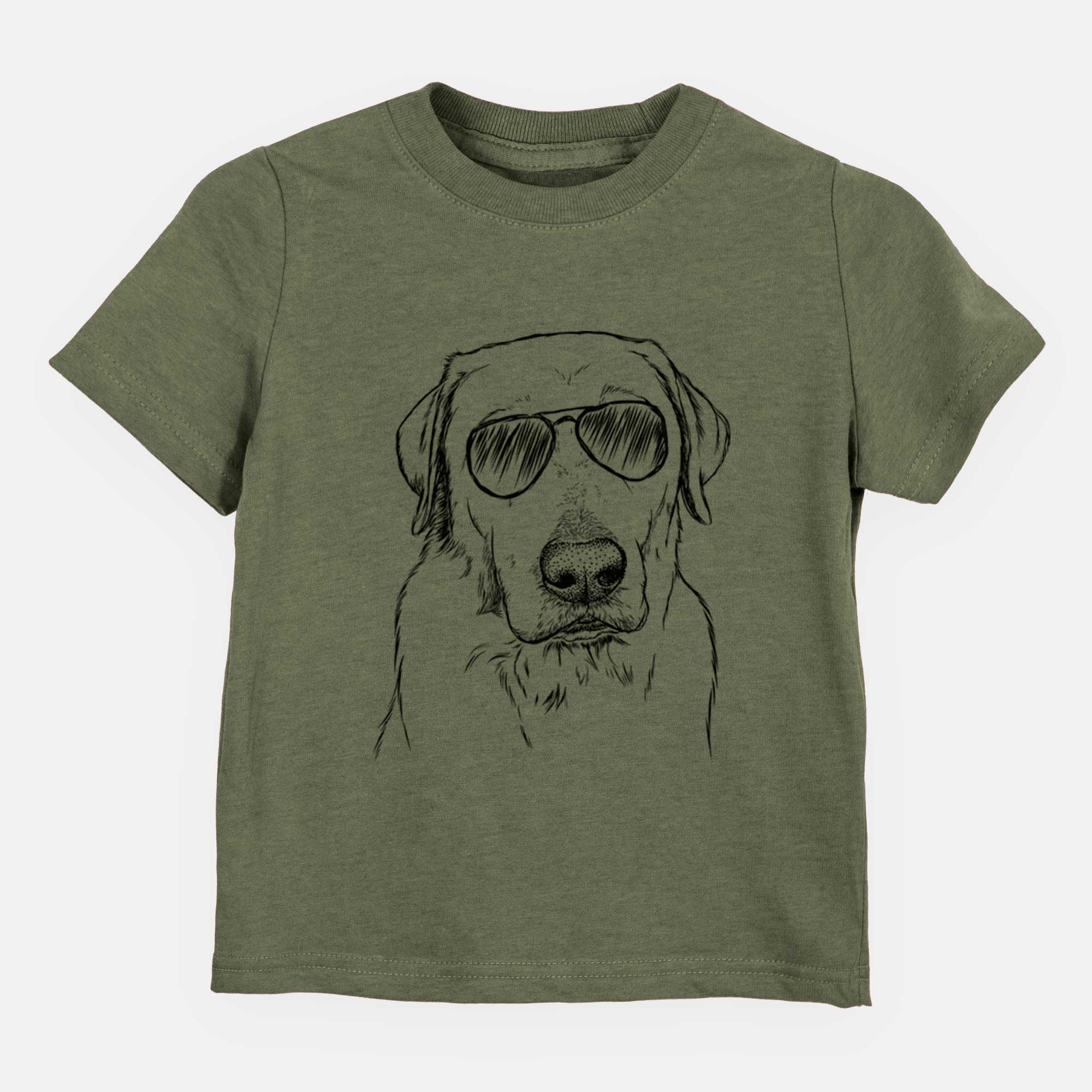 Aviator Duke the Yellow Lab - Kids/Youth/Toddler Shirt