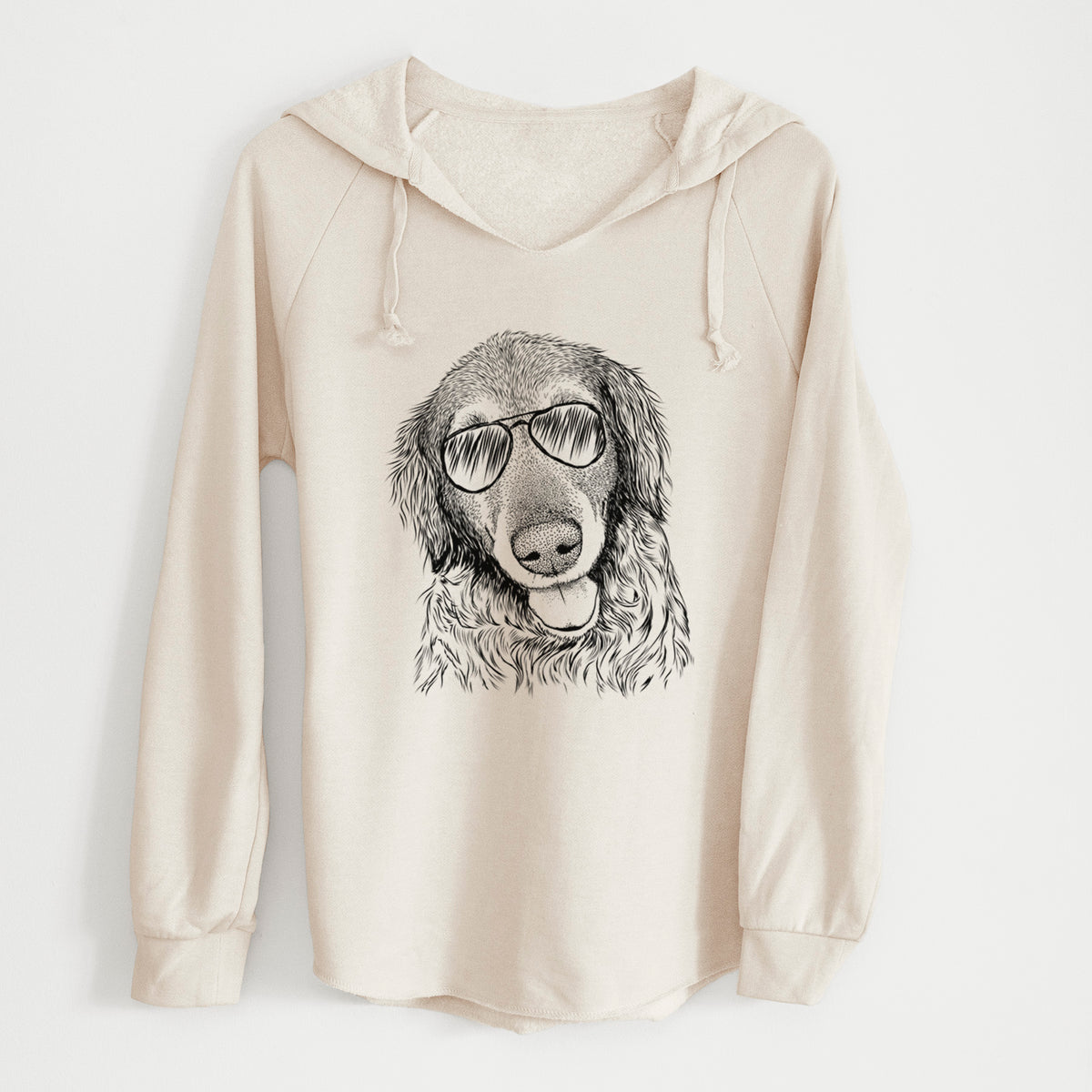 Aviator Duncan the Golden Retriever - Cali Wave Hooded Sweatshirt