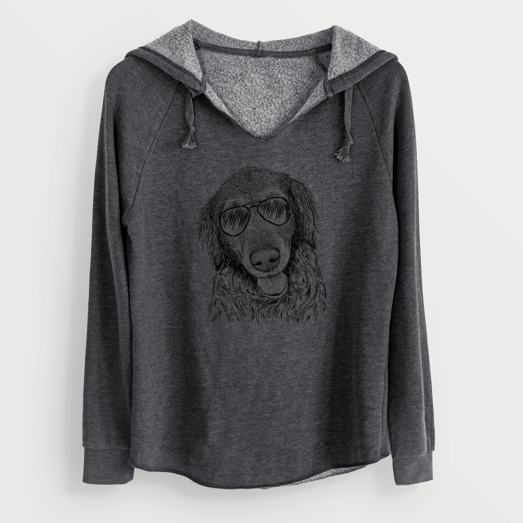 Aviator Duncan the Golden Retriever - Cali Wave Hooded Sweatshirt
