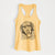 Duncan the Golden Retriever - Women's Racerback Tanktop