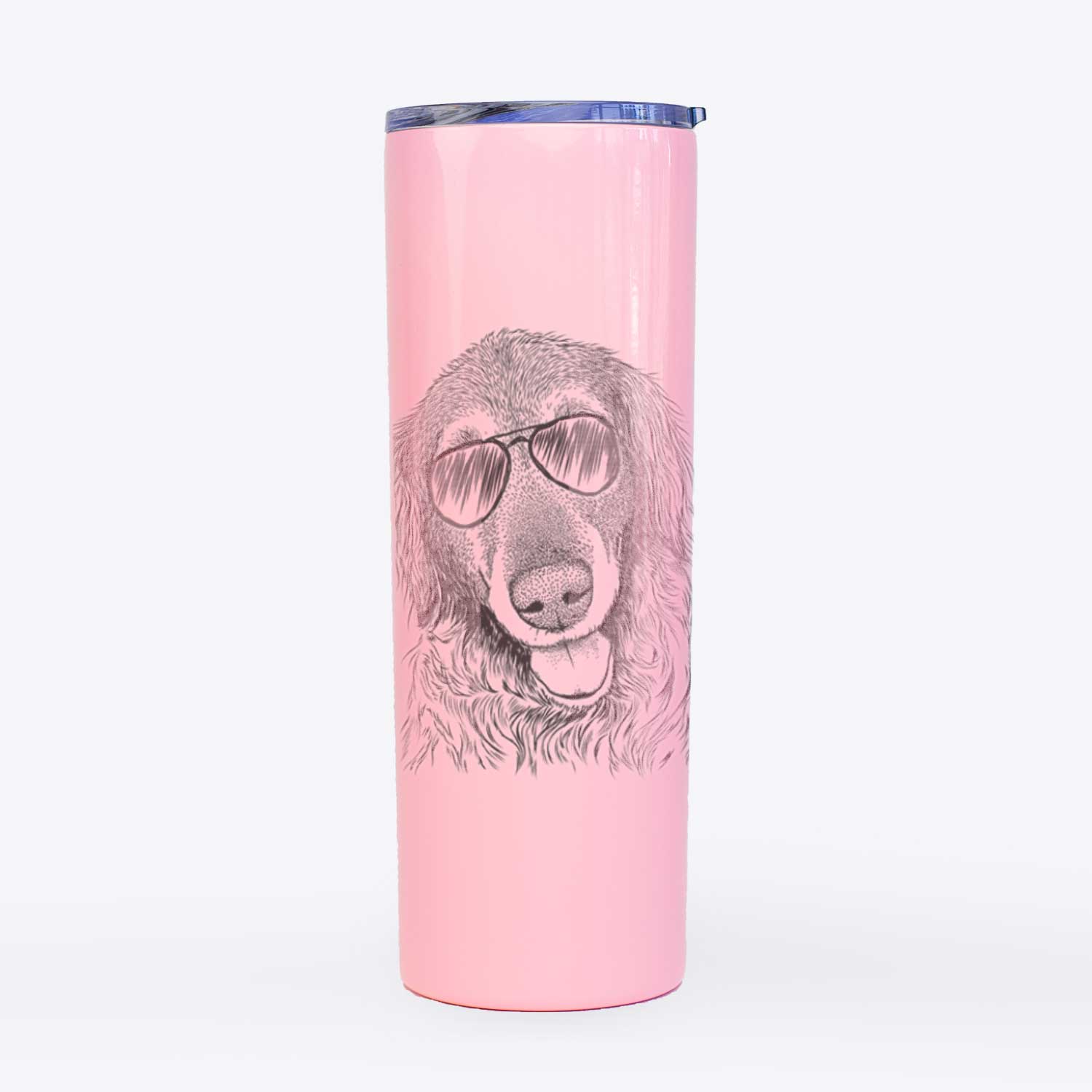 Duncan the Golden Retriever - 20oz Skinny Tumbler