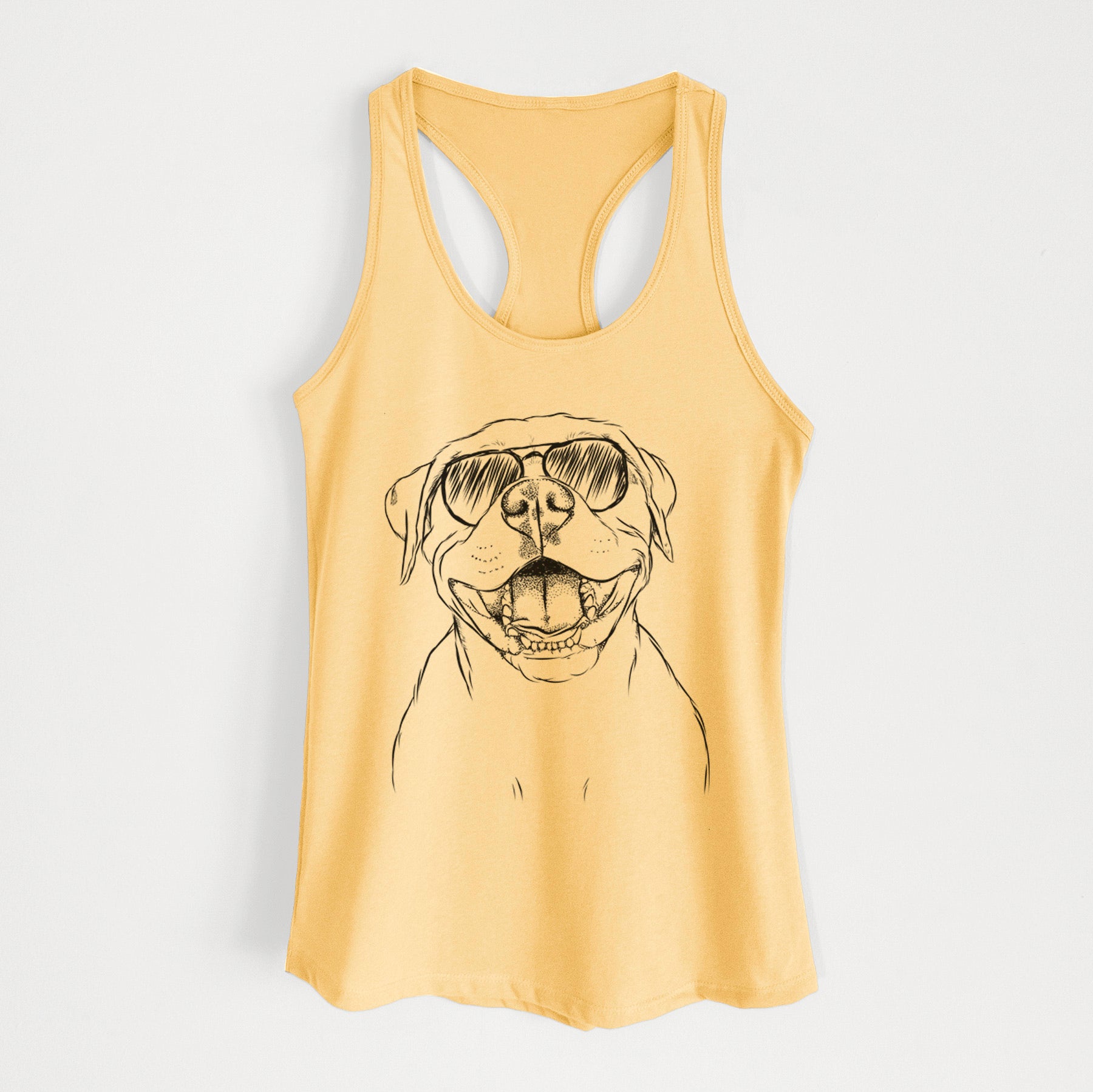 Dutch the Mixed Breed - Women's Racerback Tanktop