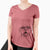 Aviator Dutch the Mixed Breed - Women's V-neck Shirt