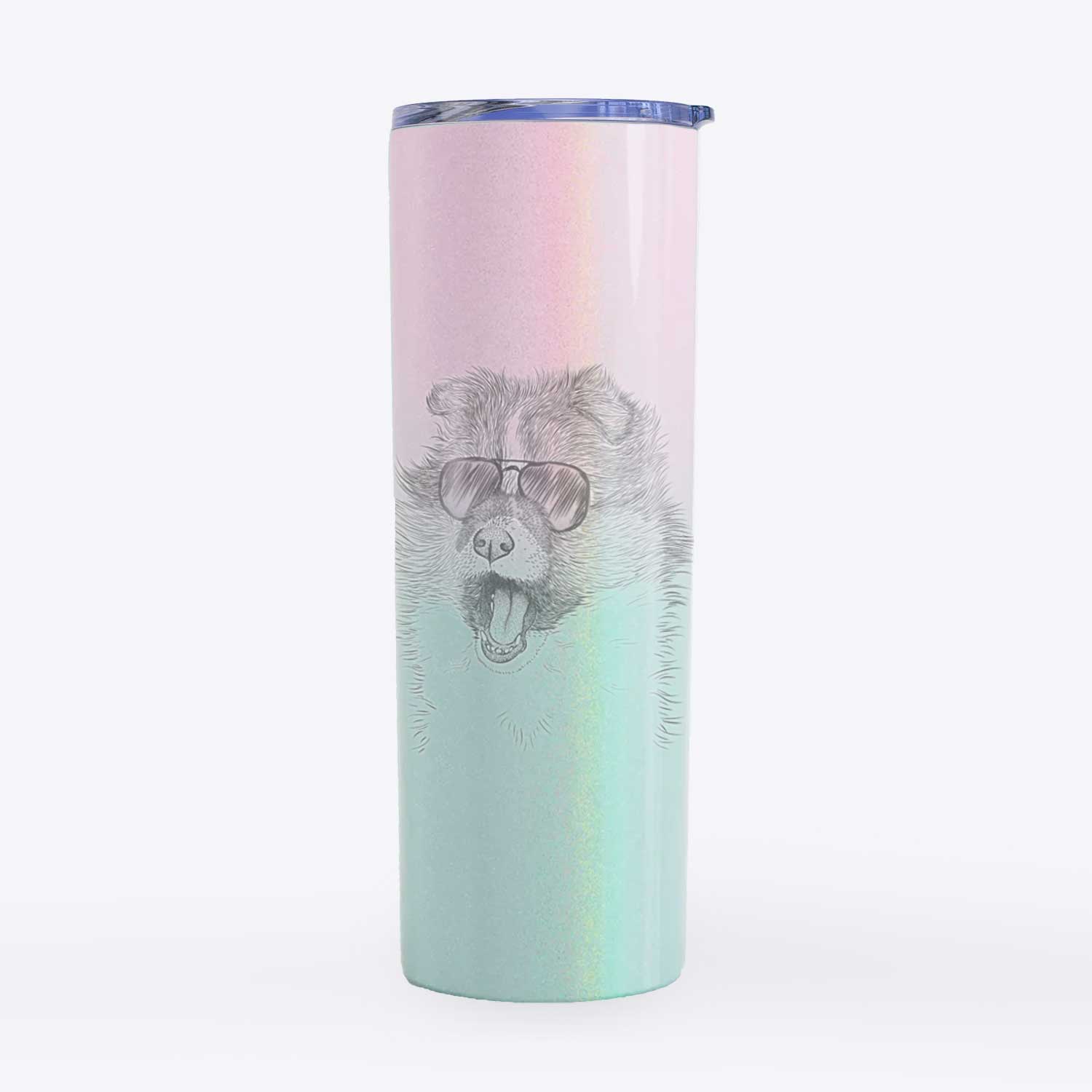 Dylan the Shetland Sheepdog - 20oz Skinny Tumbler