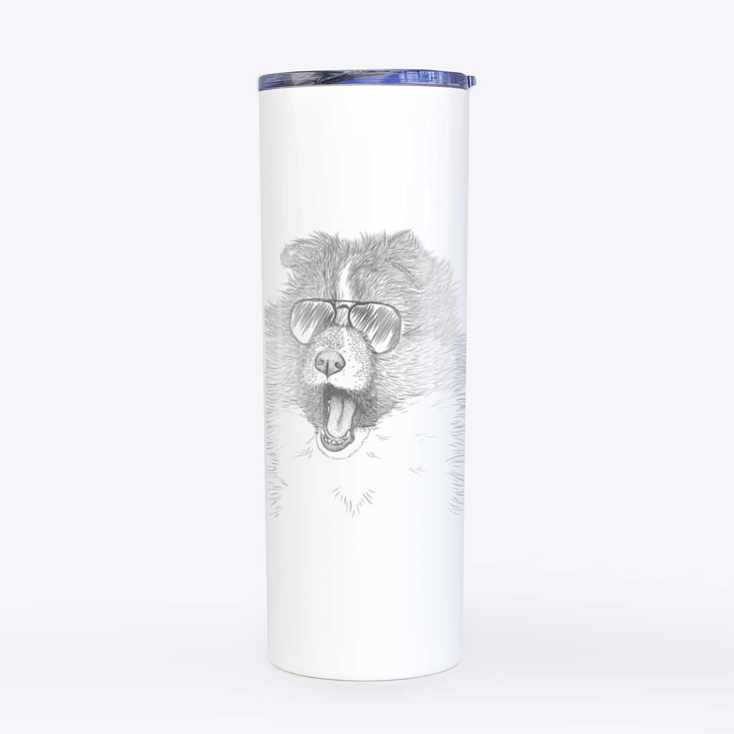 Dylan the Shetland Sheepdog - 20oz Skinny Tumbler