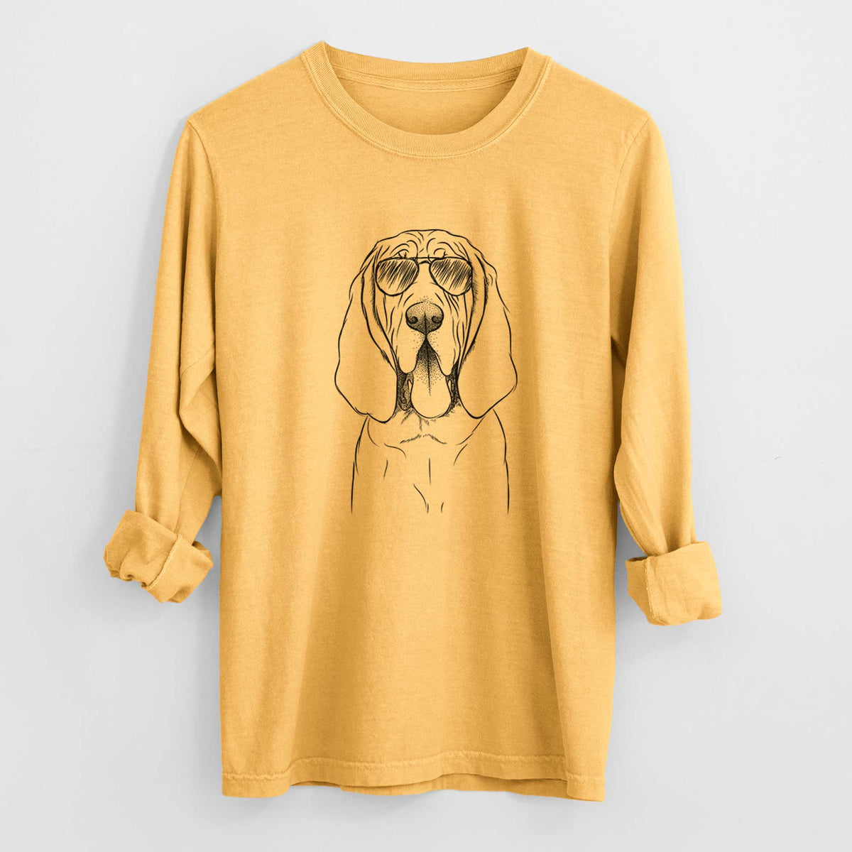 Aviators Earl the Bloodhound - Heavyweight 100% Cotton Long Sleeve