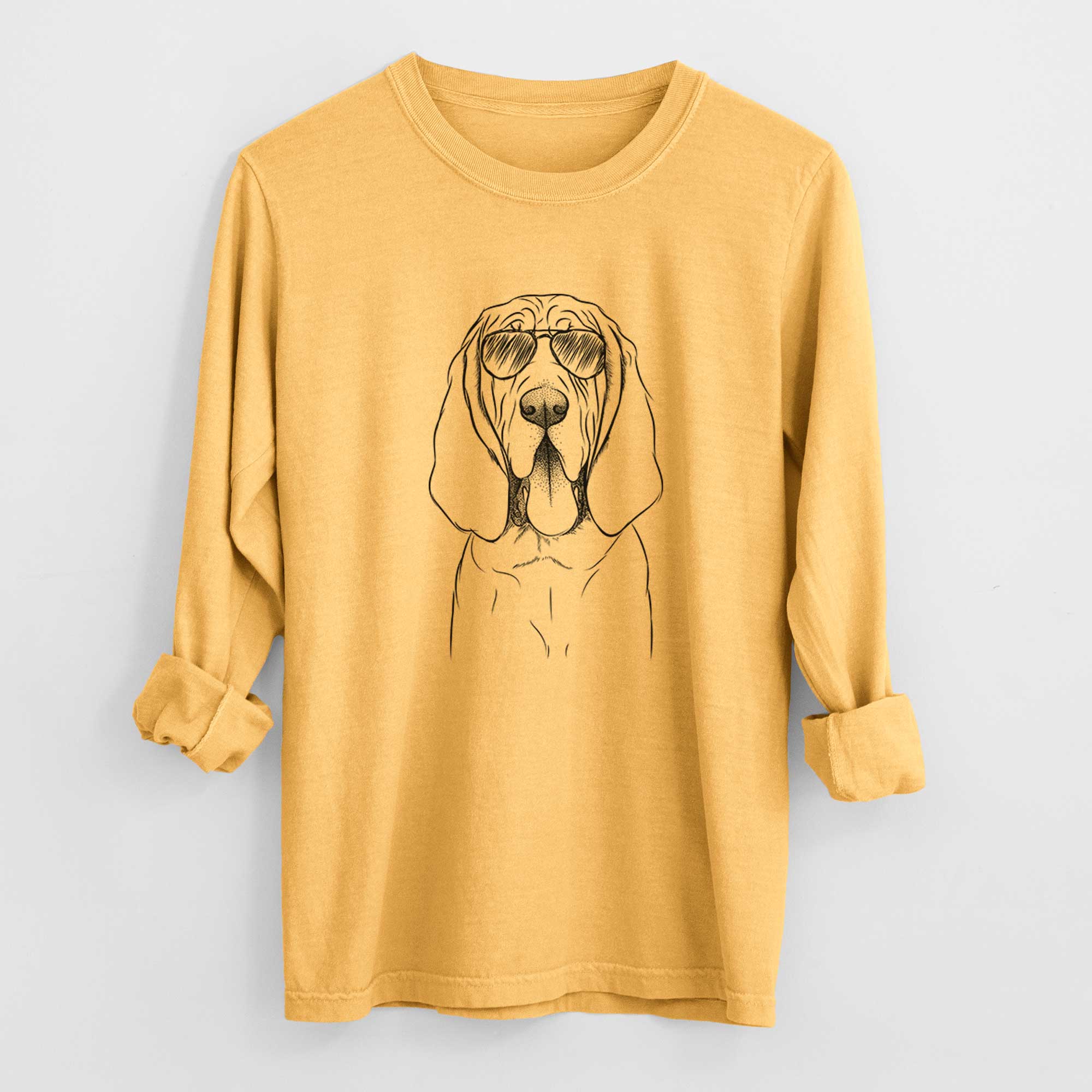 Aviators Earl the Bloodhound - Heavyweight 100% Cotton Long Sleeve