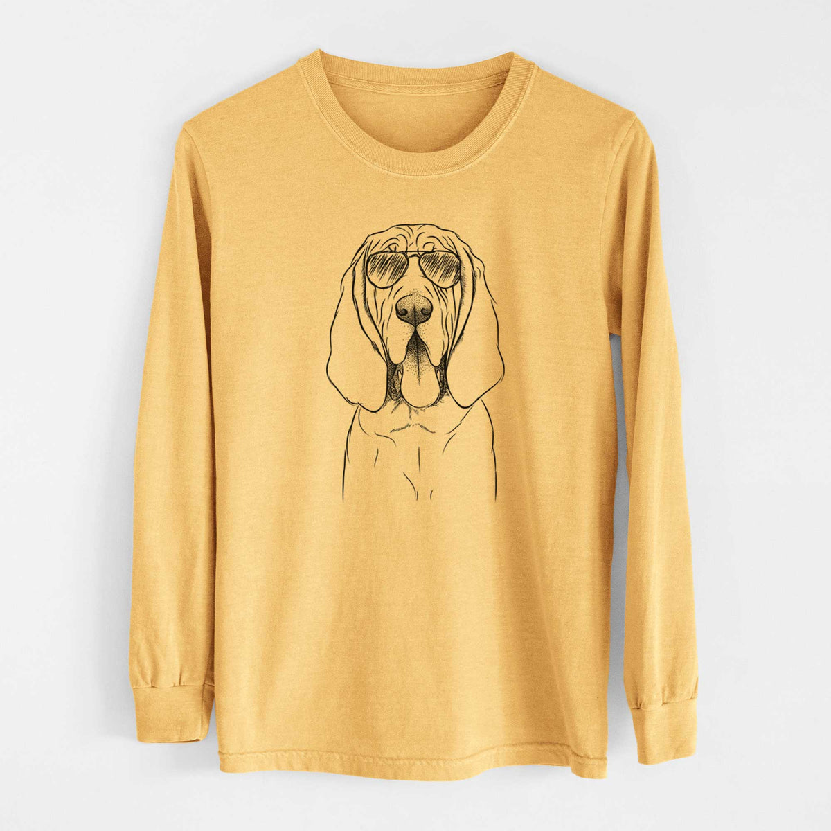 Aviators Earl the Bloodhound - Heavyweight 100% Cotton Long Sleeve