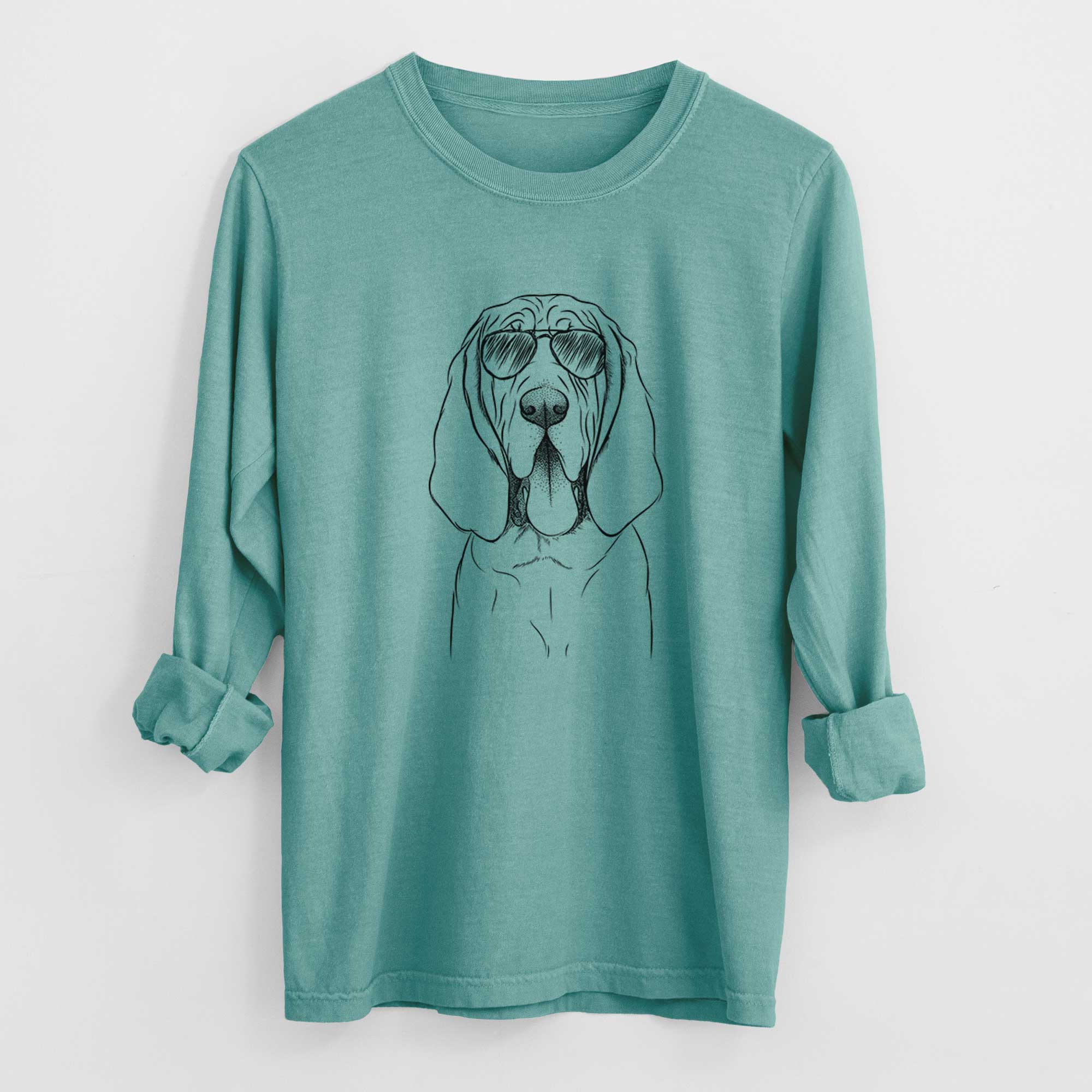 Aviators Earl the Bloodhound - Heavyweight 100% Cotton Long Sleeve