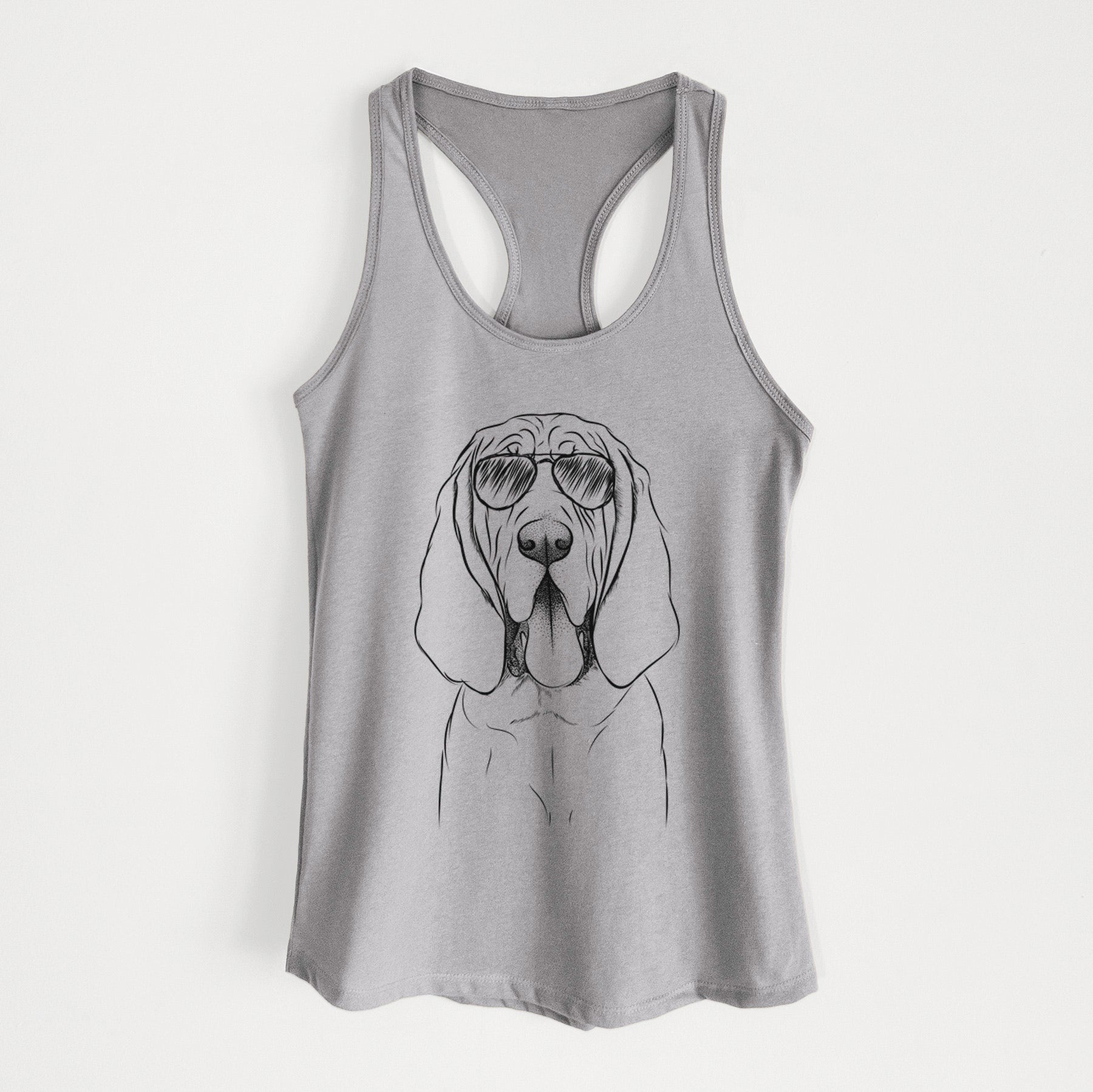 Earl the Bloodhound - Women's Racerback Tanktop