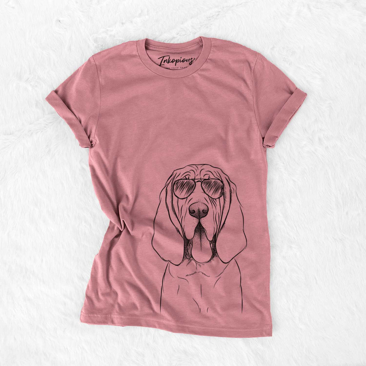 Aviator Earl the Bloodhound - Unisex Crewneck