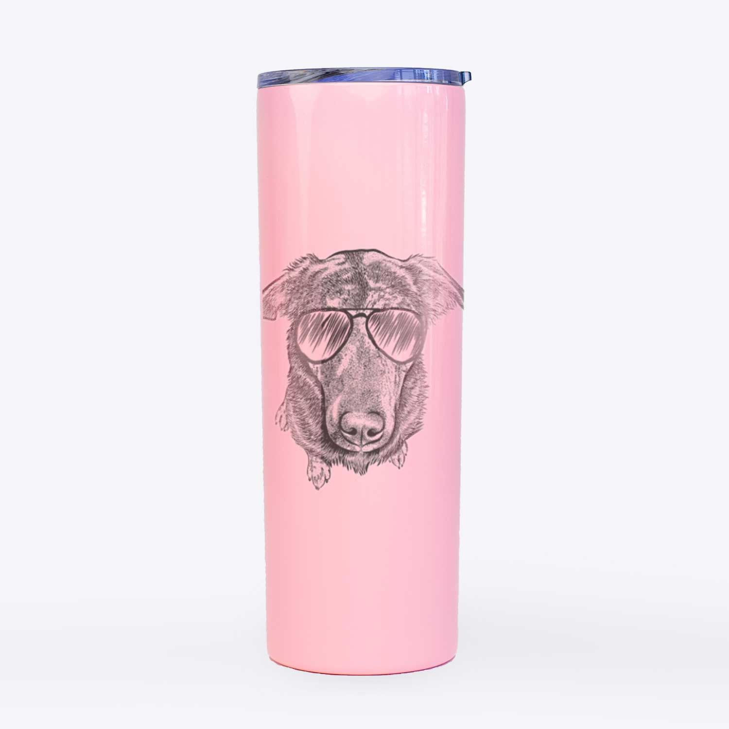 Echo the Pitbull Beagle Mix - 20oz Skinny Tumbler