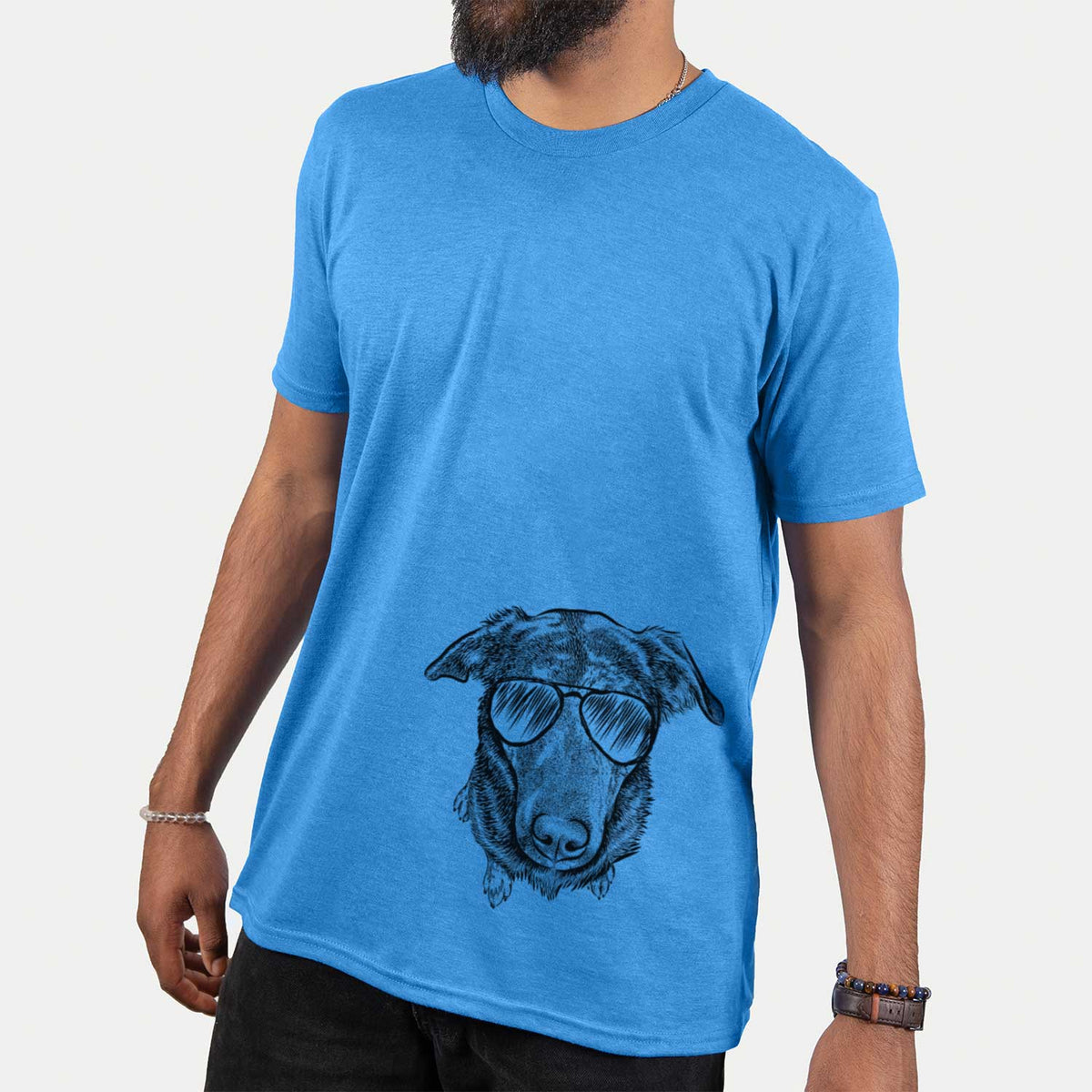Echo the Pitbull Beagle Mix - Unisex Crewneck