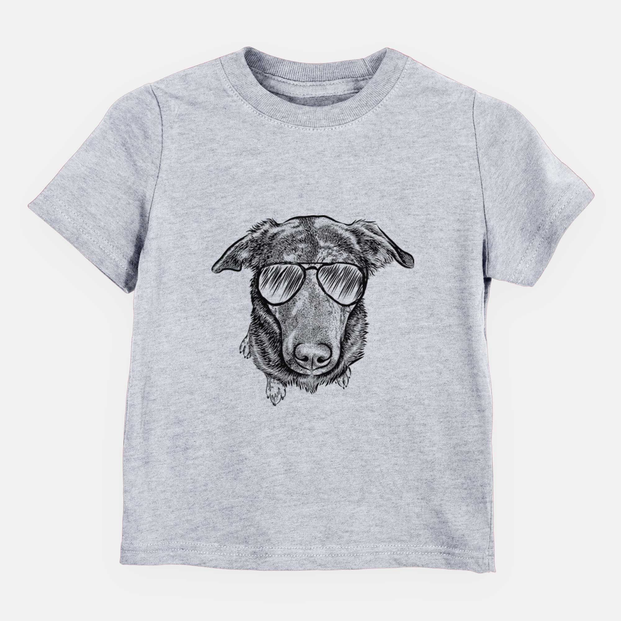 Aviator Echo the Pitbull Beagle Mix - Kids/Youth/Toddler Shirt