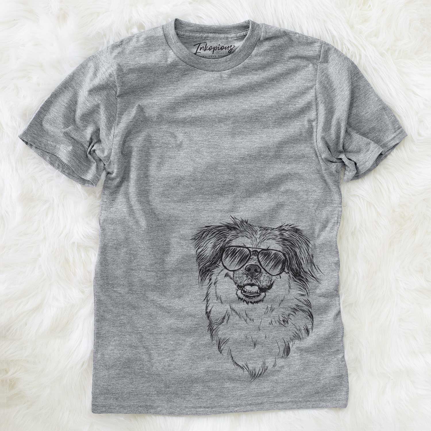 Ed the Tibetan Spaniel - Unisex Crewneck