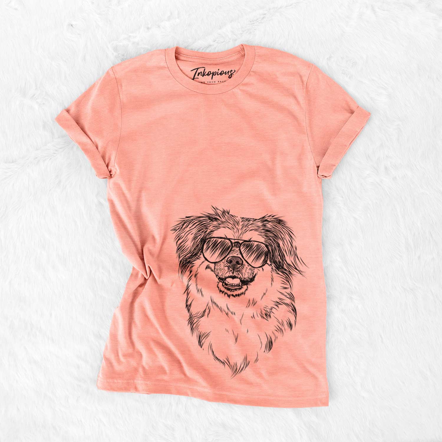 Ed the Tibetan Spaniel - Bella Canvas Unisex Crewneck