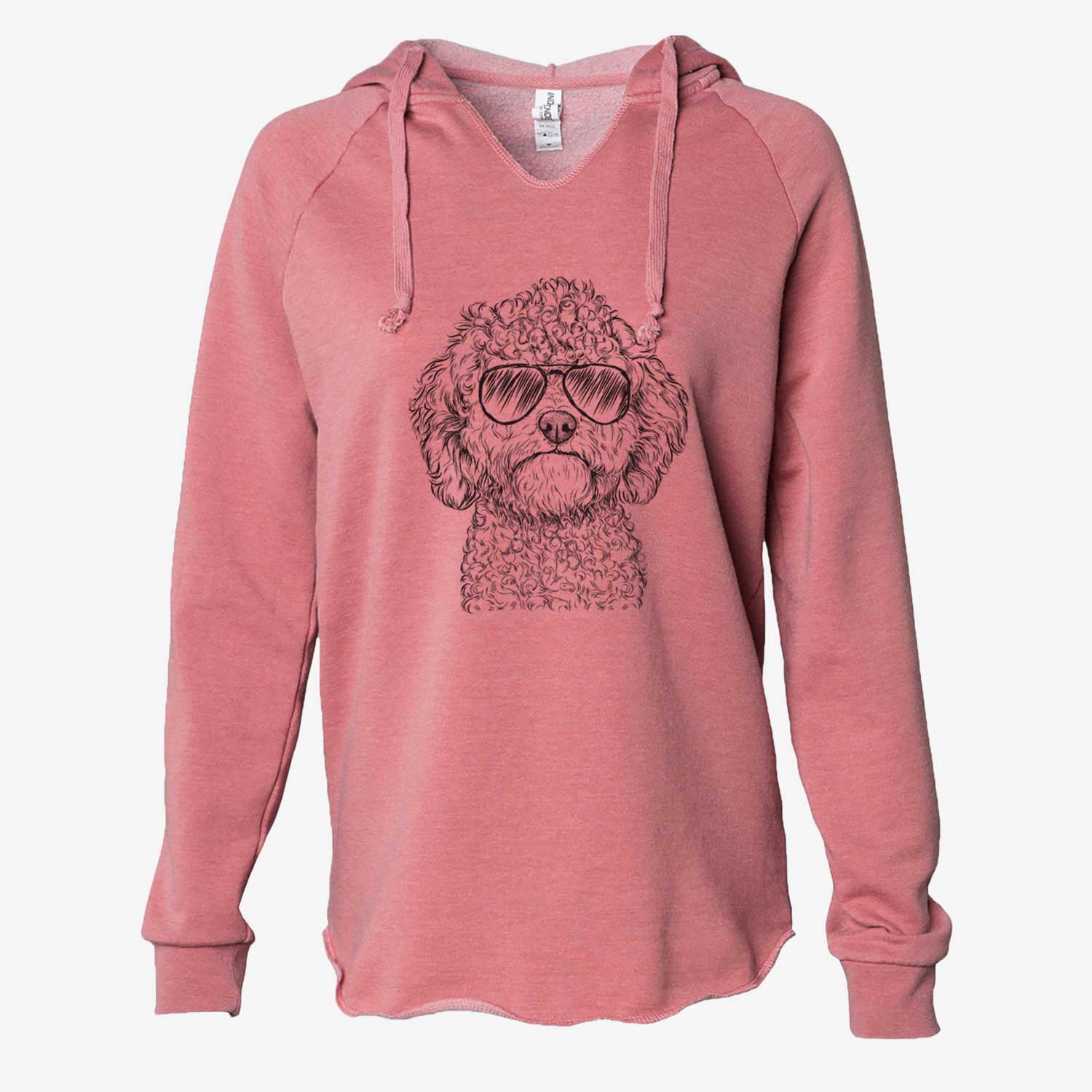 Edgar the Shihpoo - Cali Wave Hooded Sweatshirt