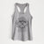 Edgar the Shihpoo - Women's Racerback Tanktop