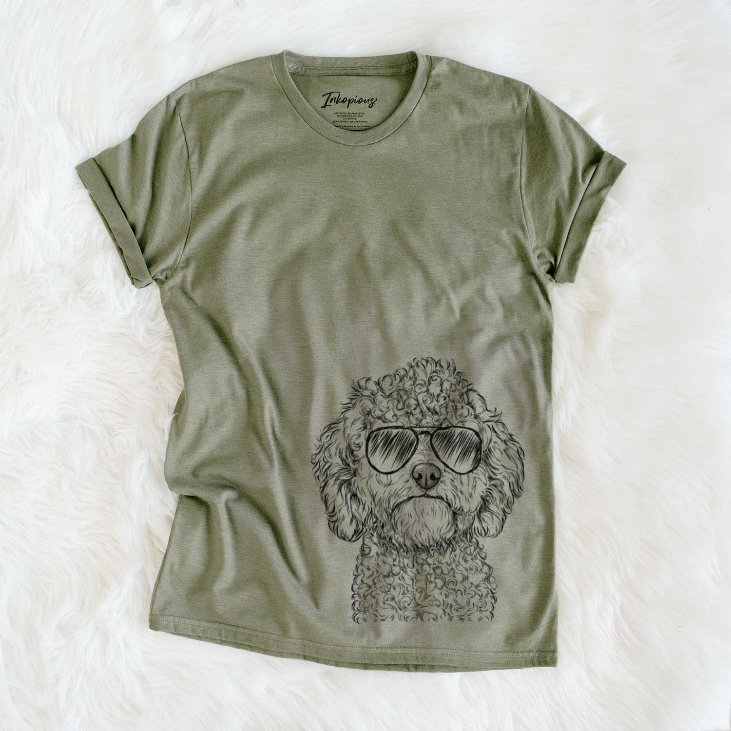 Aviator Edgar the Shihpoo - Unisex Crewneck