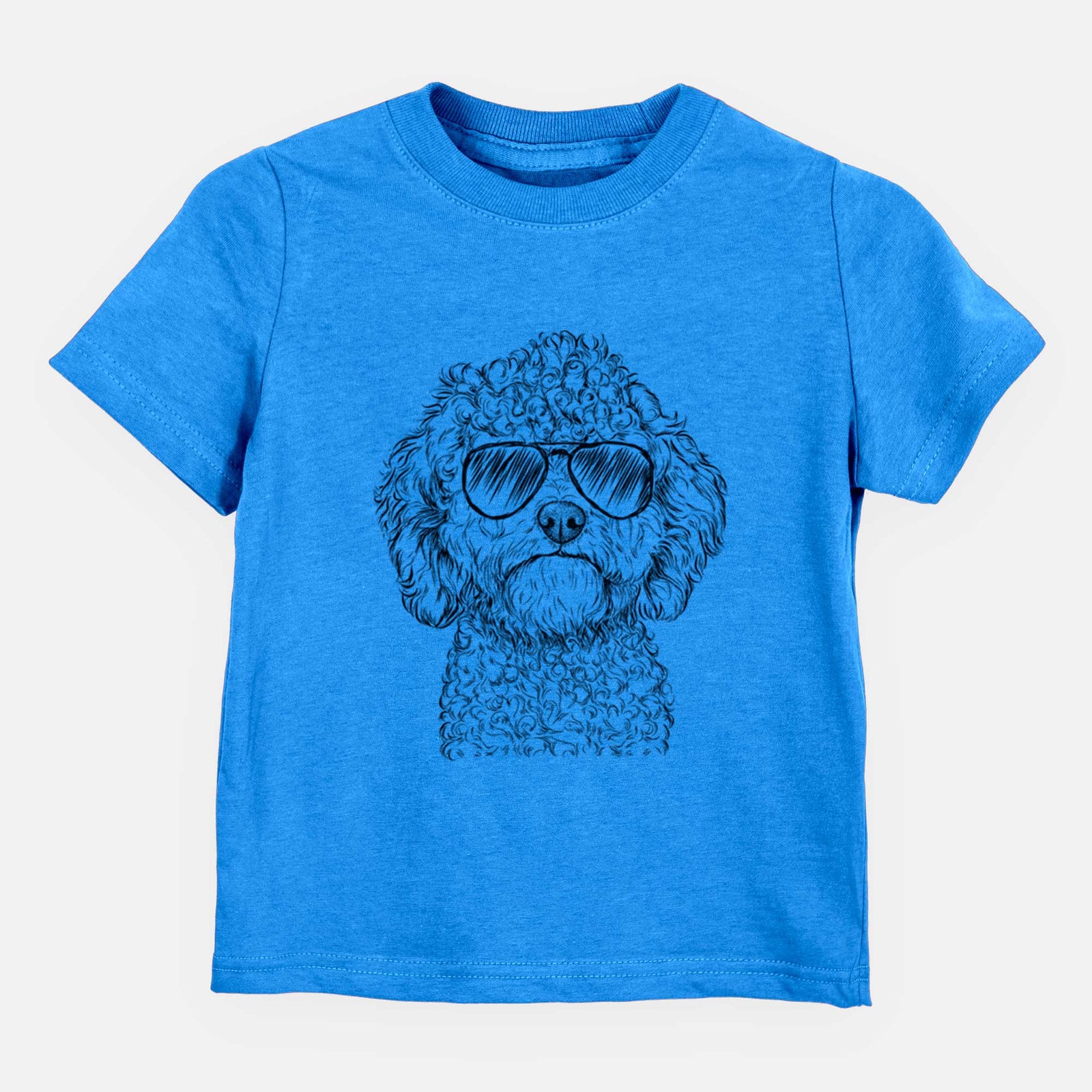 Aviator Edgar the Shihpoo - Kids/Youth/Toddler Shirt