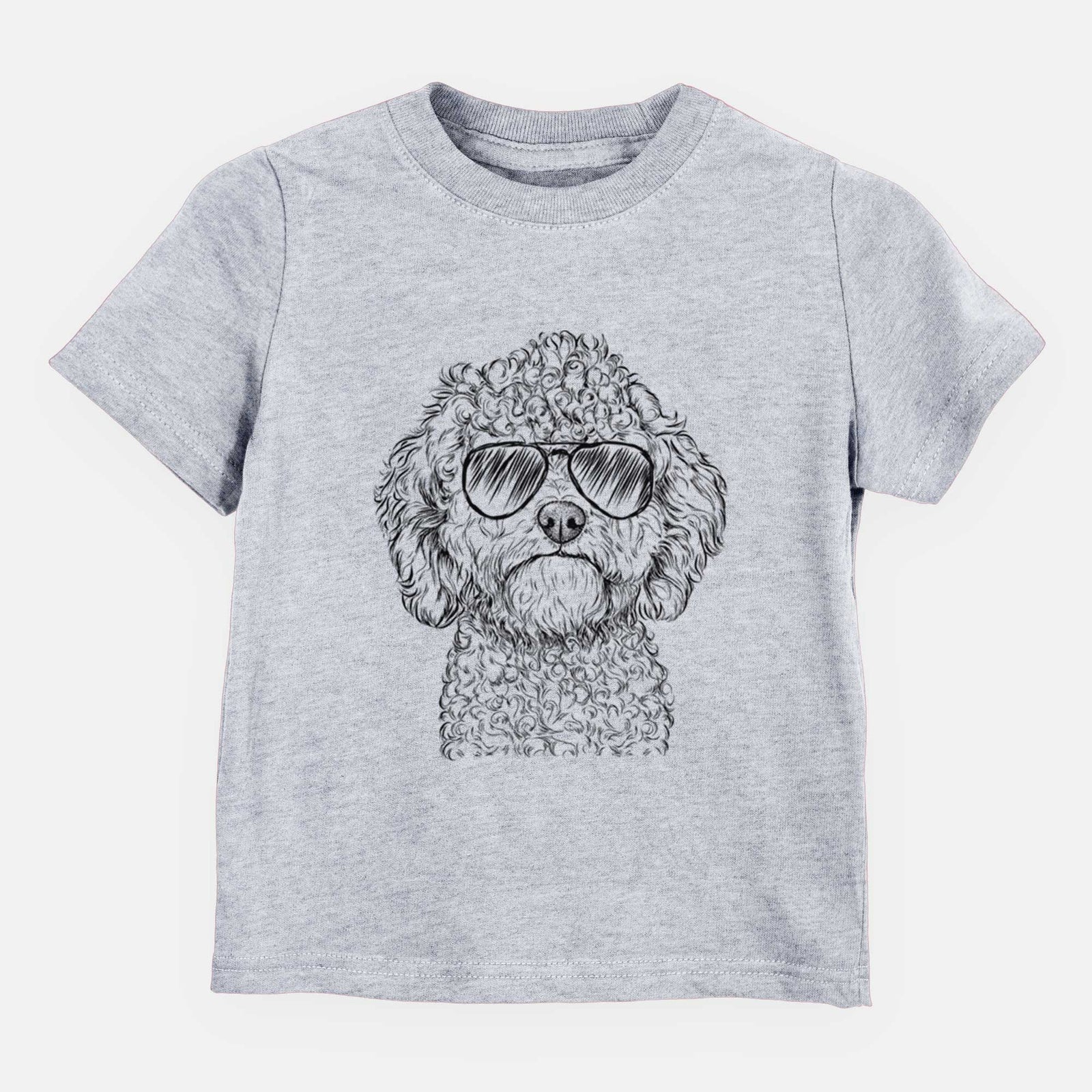Aviator Edgar the Shihpoo - Kids/Youth/Toddler Shirt
