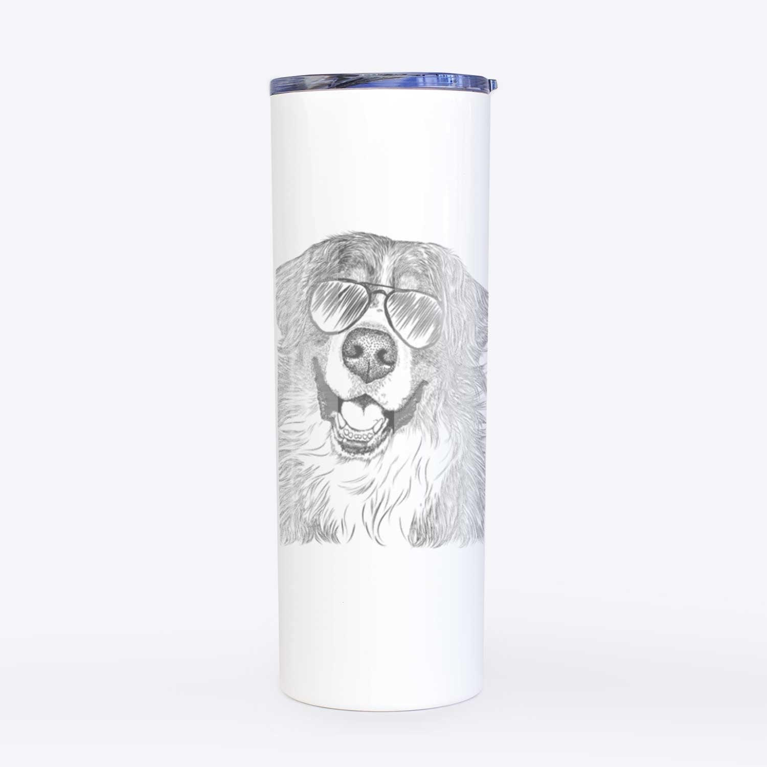 Eiger the Bernese Mountain Dog - 20oz Skinny Tumbler