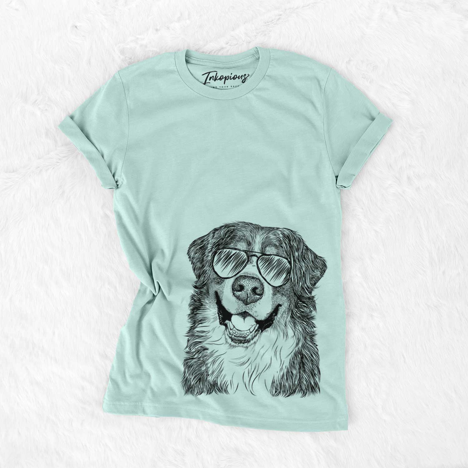 Aviator Eiger the Bernese Mountain Dog - Unisex Crewneck