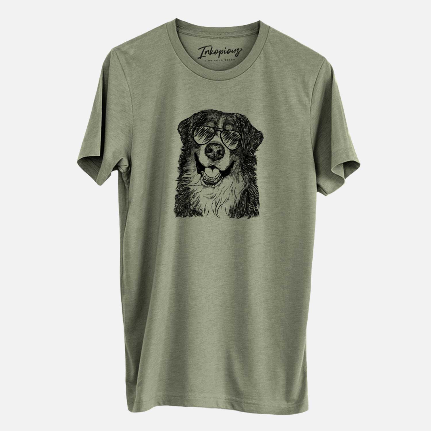 Aviator Eiger the Bernese Mountain Dog - Unisex Crewneck