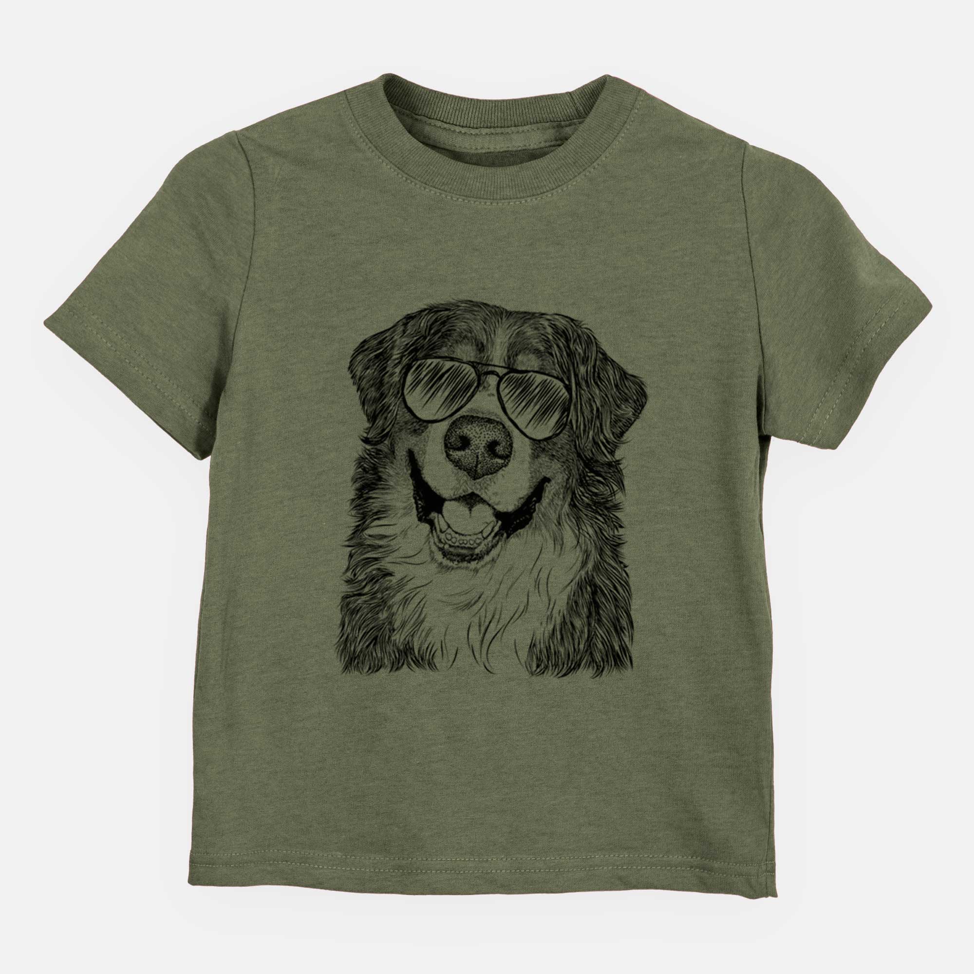 Aviator Eiger the Bernese Mountain Dog - Kids/Youth/Toddler Shirt