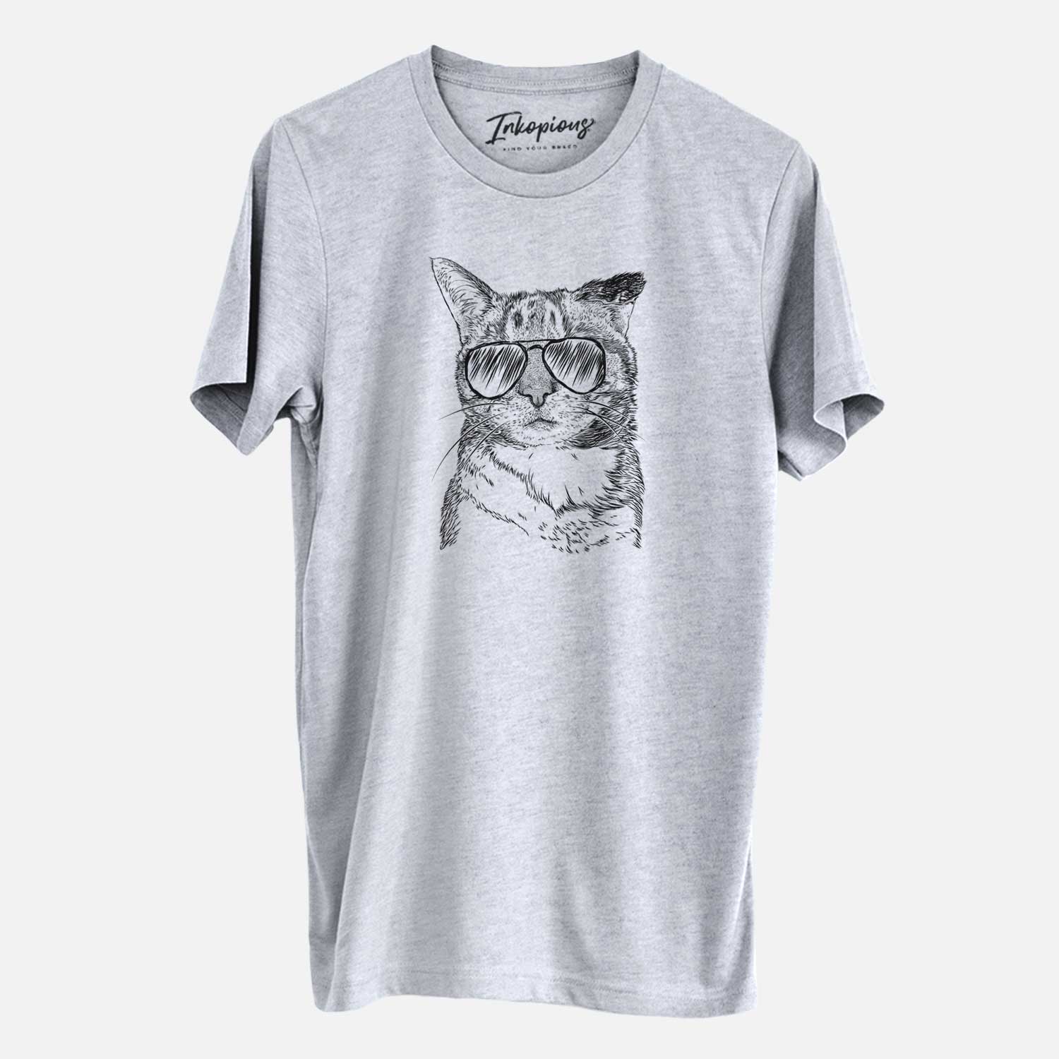 Aviator Eleanor the Domestic Shorthair Cat - Unisex Crewneck