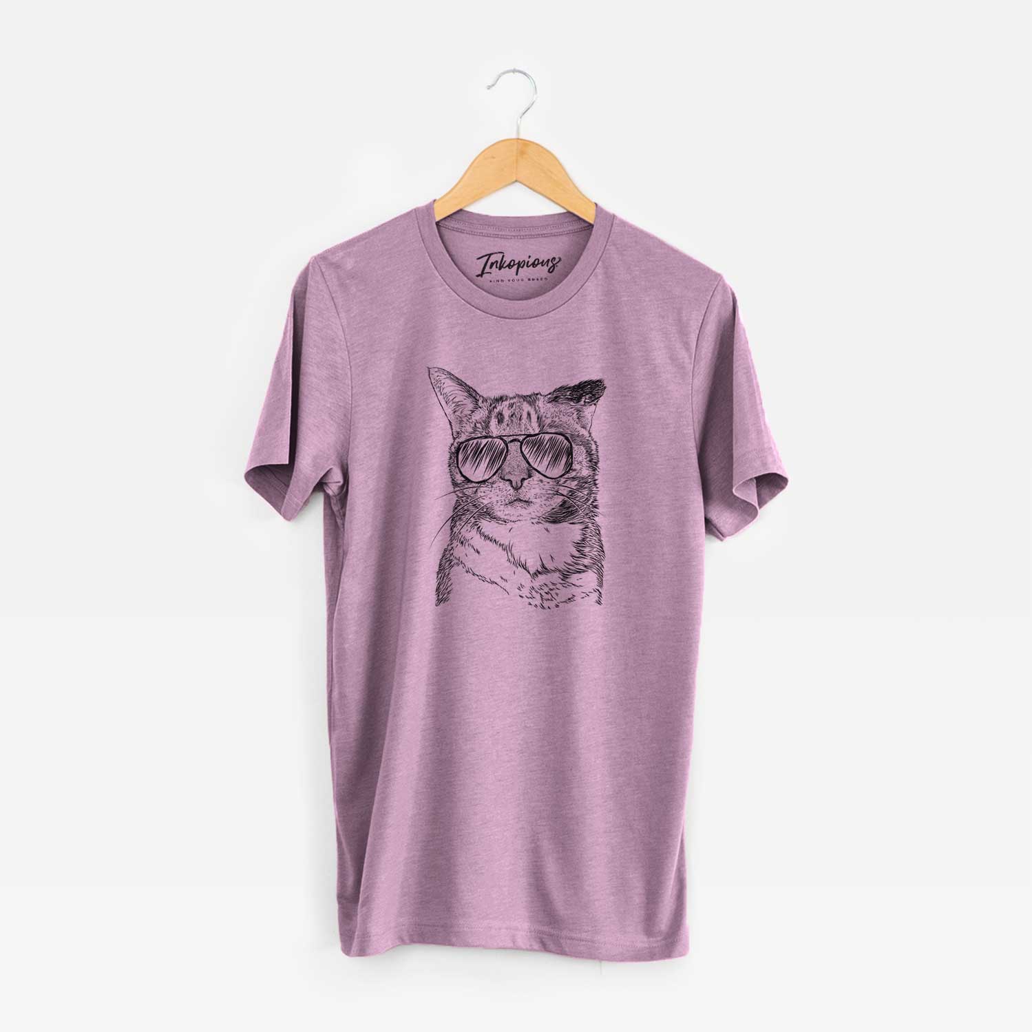 Aviator Eleanor the Domestic Shorthair Cat - Unisex Crewneck